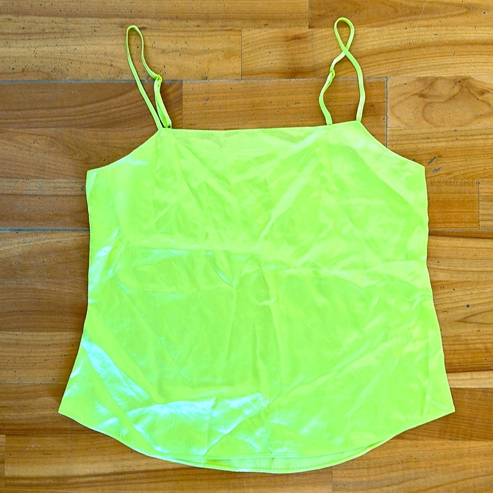 Babaton Neon Green Camisole